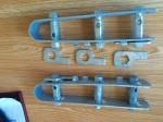 5mm Thickness Agricultural Anti Hail System Accessory Triple Anchor Clamp