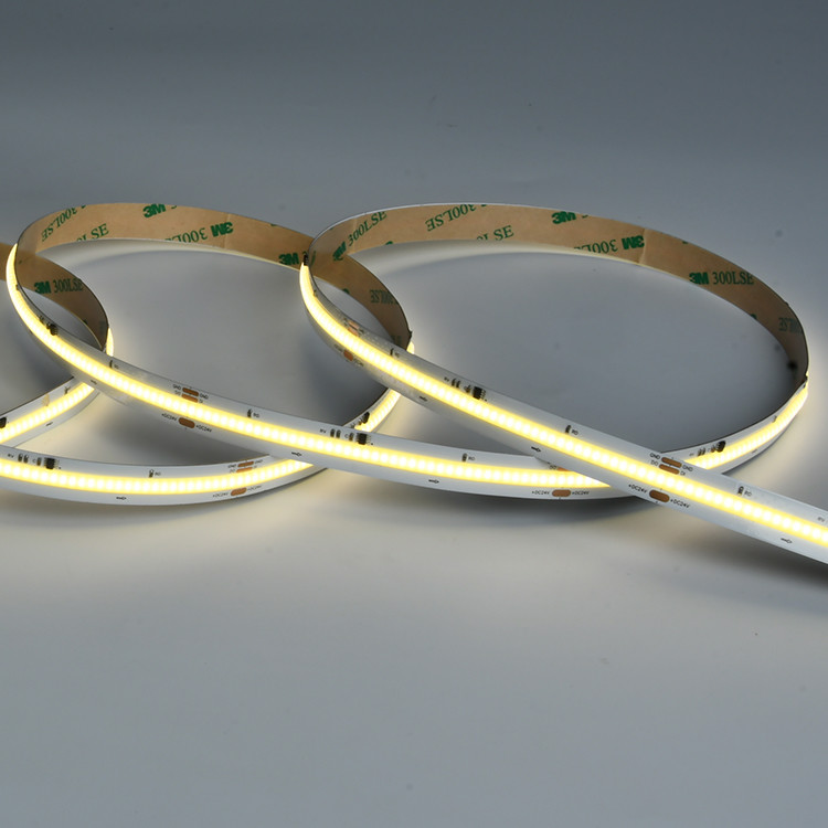 14W/M LED Pure White Digital COB Strip Light 420 LED IP20 24V 5 Meter Per Roll