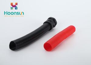 China Plastic Corrugated Flexible Hose Pipe , Flexible Cable Conduit For Wire Protection factory