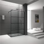 Explosion Proof Texture Shower Glass For Bathtub Free Standing