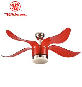 China Energy Saving 52Inch Indoor Electric Motor Cooling Fan 4 Blades Ceiling Fan With Lights factory