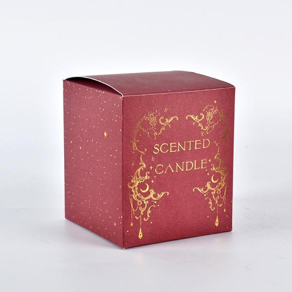 China Personalized Cardboard Gift Packaging Carton For Fragrance Candle factory