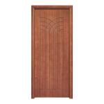 Fancy Design Interior Prehung Wood Doors PU Painting 45mm Thick