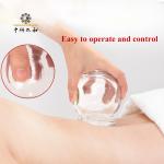 5pcs Glass Fire Cupping Set Hijama Vacuum Suction Massage With Box