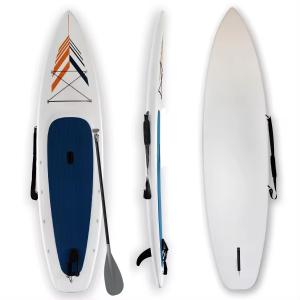 China blow molded rigid durable plastic 11ft race sup board paddle for race factory