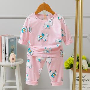 China Pure Cotton Age 5 Childrens Pyjama Sets 80cm Height 50cm BUST comfortable factory