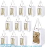 Bags With Window 10x7x5 Gift Bags For Mother'S Day Proposal Candy Gift, Festival