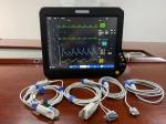 Multilingual Vital Parameter Monitor , Hospital Vitals Machine 15 Inch For Adult