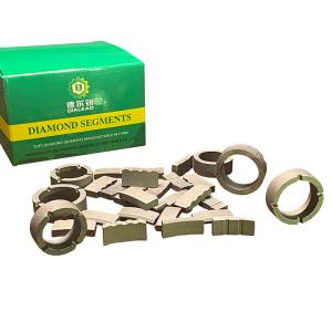 China Fast Cutting Diamond Crown Segment For Reinforced Concrete in Russia Market factory