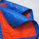 UV Protection PE Tarpaulin Sheet Length Custom 40 GSM ~ 400GSM Weight