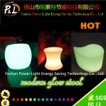 Illuminated LED Furniture Glowing Plastic LED Bar Stool