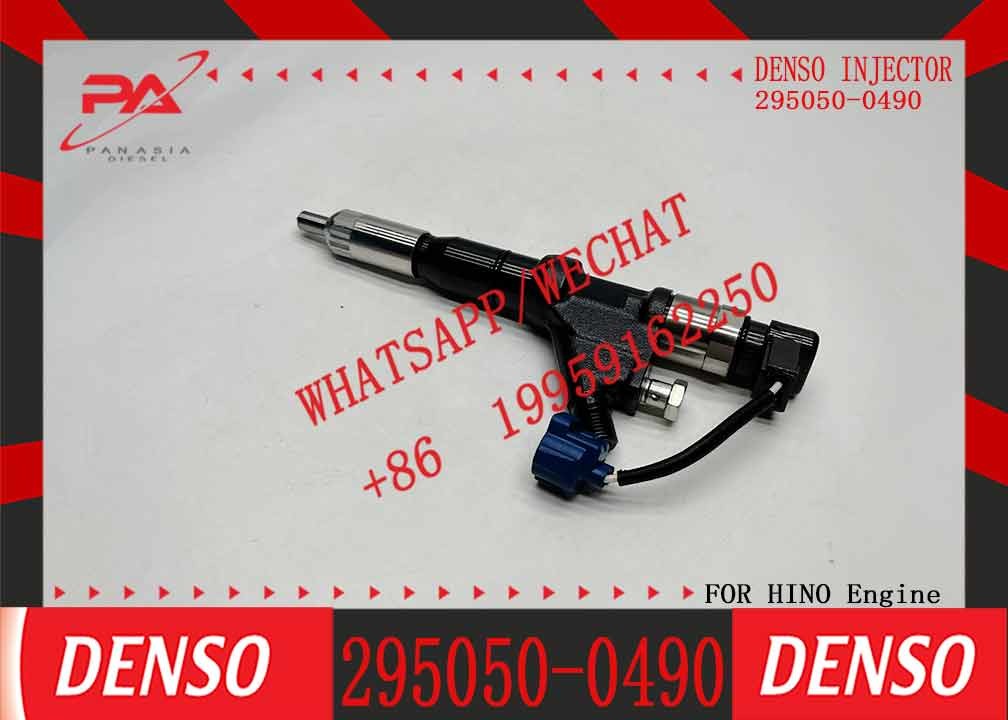 Common Rail Fuel Injector 295050-0490 23670-E0220 For Hino Heavy Truck E13C diesel Engine