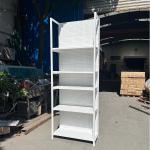 Factory Custom Size Color Mild Steel White Display Rack For Shops