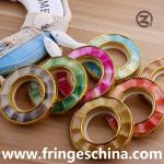 Fashion Prime ABS Plastic Custom Curtain Rings Circles Rod Accessories