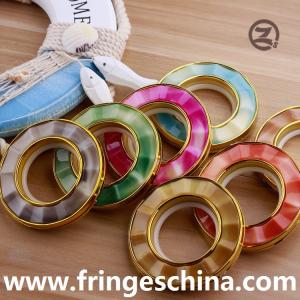 China Fashion Prime ABS Plastic Custom Curtain Rings Circles Rod Accessories factory