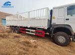 371HP SINOTRUK HOWO Cargo Truck For Ethiopia Djiubouti Somalia