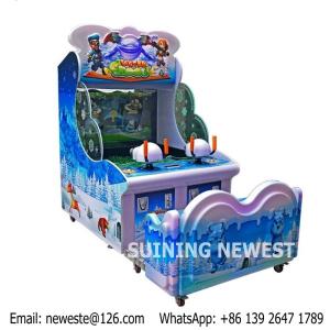 China 2 Players Parents and Kids Coin Operated Simulator Arcade Game Machine Water Gun Shooting Machine For Game Center factory