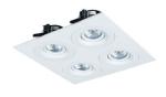 2500lumen 4×8W Ceiling Recessed Downlight With Heating Sink