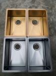 Kitchen Sink / Basins / Faucet Decorative Color Gold Pvd Chrome Titanium Vacuum