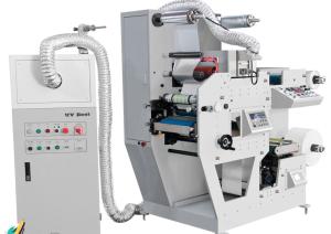 China 1color Roll Paper Sticker Label Flexo Printing Machine Use IR Dryer And Ink Solvent factory