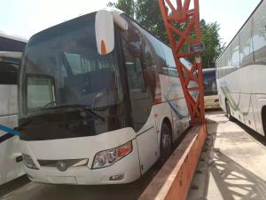 China Used Coach Bus Kinglong Brand 51 Seats LHD Rear Engine EURO III factory