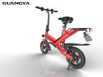 Digital Odometer Foldable Electric Bicycle Max Speed 25KM/H 12 Inch Pneumatic