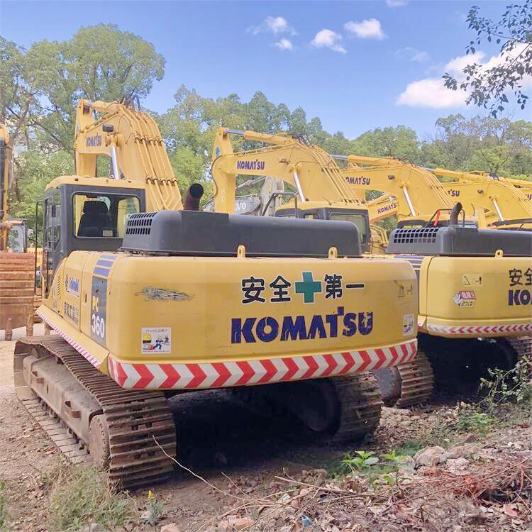Egypt Market Komatsu PC360-7 Excavator with 180KW Power and Original Hydraulic Valve