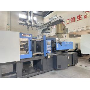 China 200 Ton Used Injection Molding Machine with PLC Control System for Plastic Molding factory