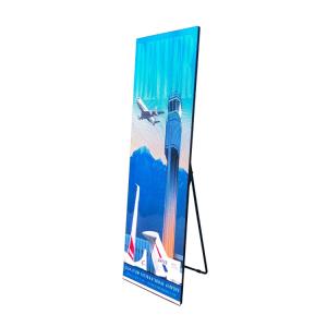 China P2 Indoor GOB Led Poster 1200cd/Sqm Novastar Control SMD2121 factory