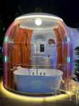 Full House Monolithic Prefab Hotel Dome Tent Prefabricated Bubble Houses for