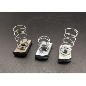 China Carbon Steel Hot Dip Galvanized Channel Spring Nuts on sale