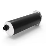 55db Black Solar Gear Motor 24v Dc Motor With Gearbox PLE 92