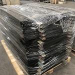 ISO9001 Approved Extruded Aluminium Profiles Solar Panel Frame Silver Black