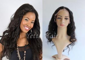 China Pure Long Lasting Brazilian Full Lace Human Hair Wigs Wet And Wavy factory
