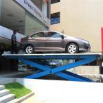 Car Hydraulic Lift 3m 4.5m 6m Scissor Car Lift For Home Garage