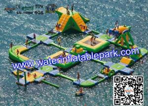 China Inflatable Aqua Park For Adults And Kids , Amusement Water Park CE / EN factory