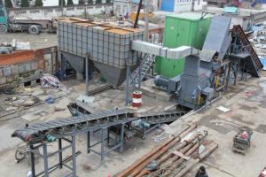 China Energy Saving Industrial Metal Shredder Machine 12 Months Warranty factory