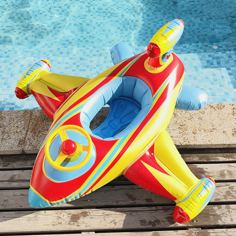 Fun and Educational Pool Float Tubes for Kids Cute Patterned Airship Design Ages 5-7