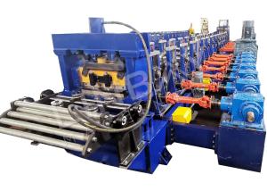 China 3m 6m 12m Long CZ Roll Forming Machine Pre Cut Hydraulic factory