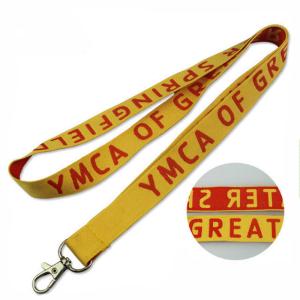 China Promotional Dacron Lanyard 2*90cm Dacron Logo Customized Office Supplies factory