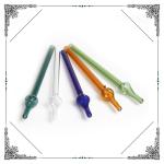 5.5 Inches Amber Honey Straws Straight Nectar Collector Oil Rigs Smoking For