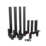 Metal Wood Heater Chimney Kit Customized Color Household Kitchen Cooking