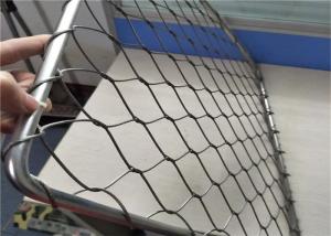China Bird Zoo 2mm Stainless Steel Rope Mesh Netting 7x7 factory