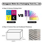 Embossing Varnishing Paper Kraft Burger Box Packaging OEM In Bulk