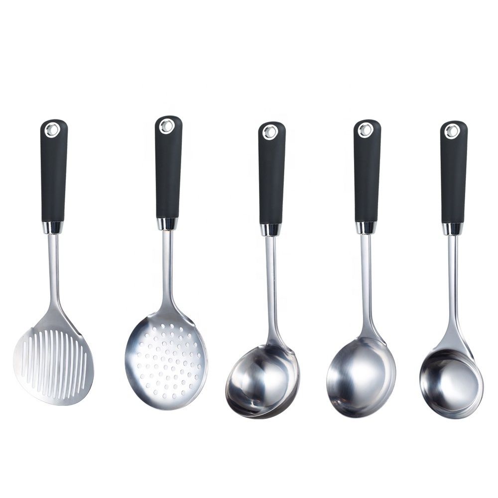 Food Grade Level Kitchen Utensils Set Tool Utensils Mate Stainless Steel Cookware