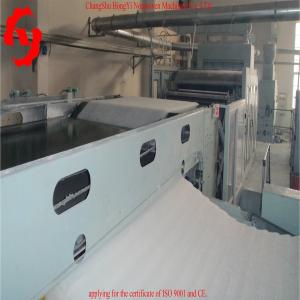 China 5500mm Cross Lapper Non Woven Machinery With PLC Touch Screen factory