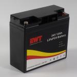 Rechargable LFP LifePo4 Battery Pack 24V 12AH For UPS Solar System