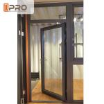 Customized Design Aluminium Hinged Doors For Construction Buildings stainless