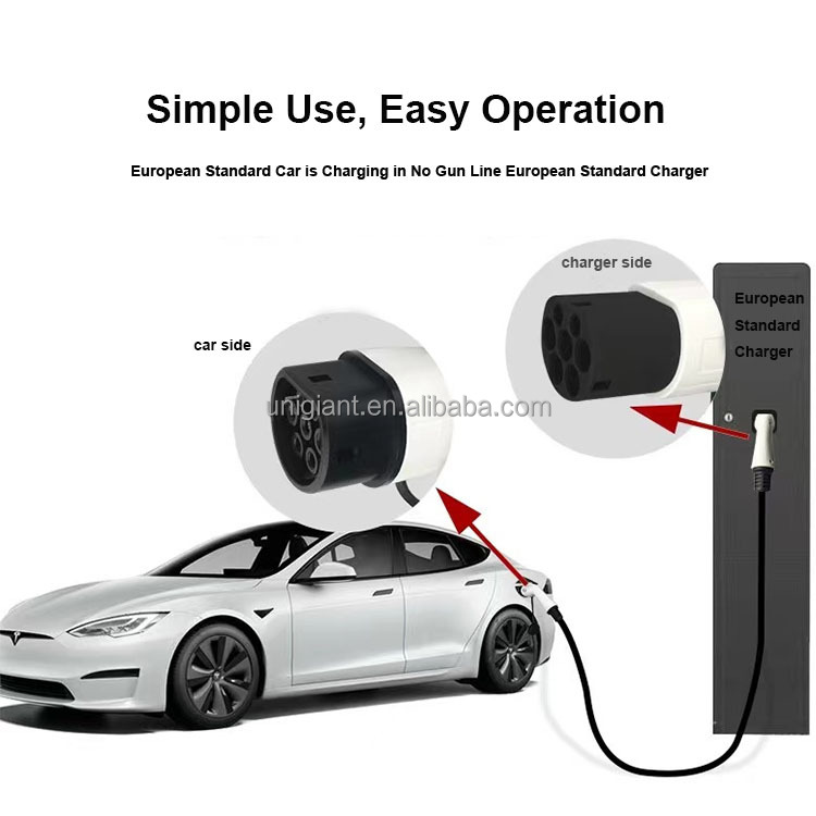 32A Dustproof Extension Cord Cable For Charging Station Of Electric Car EV Charger