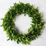 42cm PE PP Artificial Plant Wall Panels Faux Eucalyptus Garland